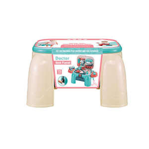 Simulation équipement médical jouer <span class=keywords><strong>maison</strong></span> jouets portable chaise table de rangement enfants éducation précoce - Product Image 6