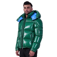 Vestes et Manteaux pour Hommes Personnalisés de Haute Qualité, Nouveau Design, Style Tendance, Couleur Unie, Manteau Chaud en Duvet, Doudoune pour Hommes