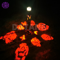 Proyector LED de Patrones Dinámicos para Publicidad Exterior en Jardines, Parques y Eventos Públicos