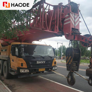 Grúa hidráulica usada Sany STC800 con pluma elevadora, grúa montada eficiente de 80 toneladas de capacidad de carga, motor de bomba, China - Product Image 3