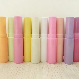 Tubos de lápiz labial estilo coreano, disponibles en 3g/4g. Tubos de lápiz labial beige, tubos de cera para hacer lápices labiales caseros. Tubos de lápiz labial de diez colores - Product Image 4