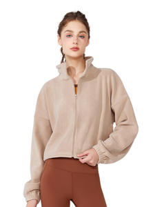 <span class=keywords><strong>Veste</strong></span> de sport européenne américaine d'hiver en spandex/polyester col montant ample grande taille extensible dans les quatre sens respirant léger - Product Image 5