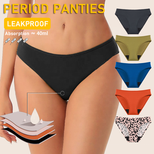 RTS 4 couches culotte <span class=keywords><strong>de</strong></span> période sans PFAS odeur GOTS GRS maternité femmes bref Hipster sous-vêtements <span class=keywords><strong>de</strong></span> natation période menstruelle maillots <span class=keywords><strong>de</strong></span> <span class=keywords><strong>bain</strong></span> - Product Image 1