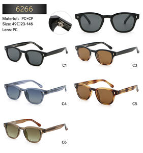 UM 6266 yeni moda Trendy CP Arms yönlü moda gözlük zayıflama Retro kare güneş gözlüğü kore tarzı UV400 lüks - Product Image 4