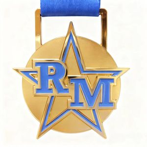 Medalla de Metal Personalizada por el Fabricante para Finalista en Oro y Plata, para Maratón 5K / 10K, Carrera, Ciclismo, Atletismo, Karate y Deportes - Product Image 2