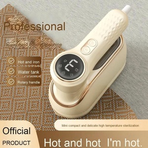 Défroisseur Vapeur Portable à Main pour Vêtements, Fer à Repasser Humide et Sec avec Plaque Chauffante en Titane pour la Couture Familiale - Product Image 2