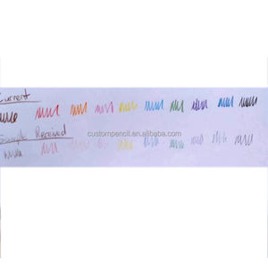 Paquet <span class=keywords><strong>de</strong></span> 10 crayons <span class=keywords><strong>de</strong></span> couleur triangulaires géants en forme <span class=keywords><strong>de</strong></span> graisse courte pour enfants Taille-<span class=keywords><strong>crayon</strong></span> en métal extra épais à noyau avancé en bois - Product Image 6