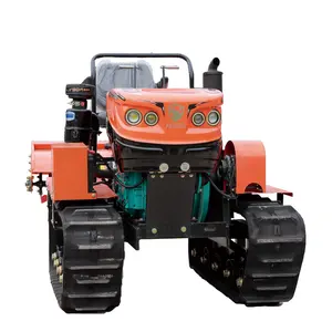 Agricultura Fazenda Máquina Tiller Cultivador Mini Trator Track Tractor Preço