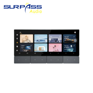 PW54T Smart Android 11 Voice Panneau <span class=keywords><strong>de</strong></span> commande central à distance pour la maison avec 4 relais lumineux Panneau <span class=keywords><strong>de</strong></span> contrôle WiFi <span class=keywords><strong>Tuya</strong></span> pour hôtels - Product Image 3