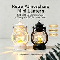 Lanterne LED minimaliste moderne, kit DIY, alimentée par piles, à suspendre, pour chevet, cadeau pour la maison