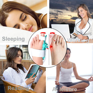 Separatore per Dita dei Piedi, Tutore <span class=keywords><strong>Ortopedico</strong></span> Regolabile per Alluce Valgo, Correttore per Alluce Grande, Correttore per Alluce Valgo HA01218 - Product Image 6