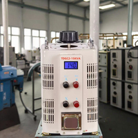 Régulateur de tension SVC monophasé TDGC 220V, transformateur 20kVA, capacité 15kVA/10kVA, matériau cuivre, fréquence 50Hz AC
