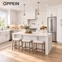 Armoires de cuisine modulaires sur mesure OPPEIN Shaker RTA pour appartement Viila et projets résidentiels avec solutions clés en main pour toute la maison