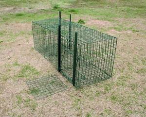 Larsen Magpie Trap pieghevole in acciaio zincato Pest Bird Cage Trap Animal Live Trap - Product Image 5
