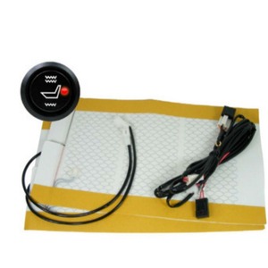 Coussin chauffant pour siège de voiture avec interrupteur de commande, pour modification de siège, ajustement standard, en plastique - Product Image 2