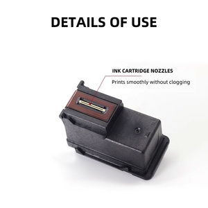 Capuchon transparent premium XXL 122 pour <span class=keywords><strong>cartouche</strong></span> d'encre compatible remanufacturée <span class=keywords><strong>HP</strong></span> <span class=keywords><strong>DESKJET</strong></span> <span class=keywords><strong>1510</strong></span> 2050 3050 2512 Imprimantes - Product Image 4