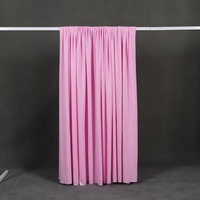 Voilages en polyester et arche de mariage vintage/moderne simple pour décorations de plafond et tentures d'arche