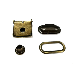 20 mm métal Baseball chapeaux accessoires sangle corde fer Clips ceinture prêle boucle ovale oeillet <span class=keywords><strong>cuir</strong></span> Rivets - Product Image 6