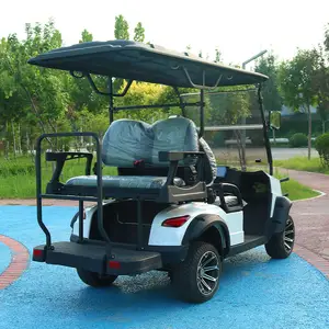 Kinghike Electric Golf Cart Off-road Electric Motorized Golfcart 2 4 6 Seater 48V72V Golf Cart Customization Buggy Electric Golf