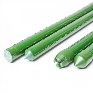 Plant Stakes Garden <b>Tomato</b> Plastic Coated Plant <b>Support</b> Stick - Product Image 1
