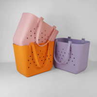 Sac de plage ouvert en EVA épais, imperméable, robuste, grande capacité, durable, sac de piscine 3L+, logo personnalisé, OEM, vente en gros