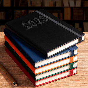 Agenda A5 <span class=keywords><strong>a</strong></span> <span class=keywords><strong>Righe</strong></span> Verticali con Copertina Rigida, Nuovo Design per Affari e Scuola, Planner Giornaliero Regalo - Product Image 2