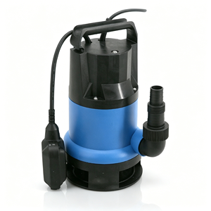 Pompe submersible à eaux usées en plastique Q avec interrupteur à flotteur, pompe de drainage automatique des eaux usées pour sous-sol - Product Image 1