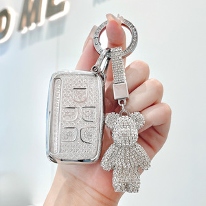 Funda Protectora de TPU Suave Rosa para Llave de Auto LAND <span class=keywords><strong>ROVER</strong></span>, para Landrover <span class=keywords><strong>Range</strong></span> <span class=keywords><strong>Rover</strong></span> Velar <span class=keywords><strong>Evoque</strong></span>, con Anillo para Llaves y Bolsa, de Fábrica - Product Image 4