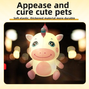 Trung thu Lễ hội đèn lồng bầu không khí trang trí kỳ nghỉ Inflatable Đèn cầm tay đèn lồng với âm nhạc và đèn - Product Image 5