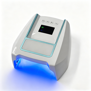 Lampe à ongles UV LED professionnelle 126W rechargeable sans fil, sécheuse de vernis gel à lumière rouge, coque métallique, <span class=keywords><strong>appareil</strong></span> de <span class=keywords><strong>manucure</strong></span> - Product Image 2