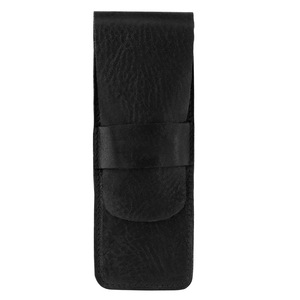 Suministro transfronterizo de fundas para bolígrafos de piel de vaca, bolsas retro para guardar lápices, fundas protectoras para plumas estilográficas con soporte para logotipo. - Product Image 2