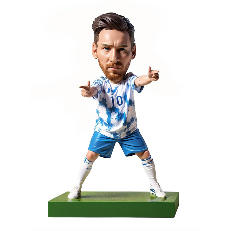 Big Head Football Player Toy - Customizable 3D Figurines