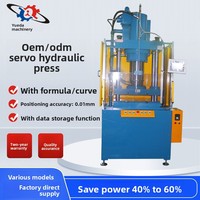 Presse hydraulique servo haute vitesse pour le forgeage et le pressage à chaud de quincaillerie de montage, pour atelier