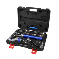 Kit d'outils d'expansion de tubes hydrauliques automobiles CT-400, outil d'évasement de tubes en cuivre pour climatisation, outil de réfrigération, kit d'évasement