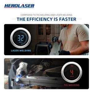 เครื่องเชื่อมเลเซอร์ไมโครแบบมือถือ 3 in 1 อัจฉริยะ AI CNC ระบายความร้อนด้วยอากาศ 700w รุ่นใหม่ DIY แรกของโลก - Product Image 2