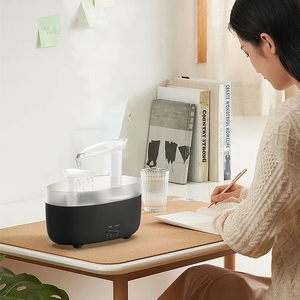 Umidificatore d'Aria per Ambienti con Design a Nuvola di Pioggia, Diffusore di Aromi 2-in-1 con Protezione di Spegnimento Automatico - Product Image 3