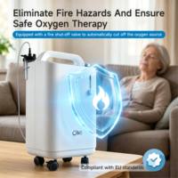 Concentrateur d'oxygène domestique Olive 5L/min OLV-5X avec fonction vocale, nébuliseur, générateur d'oxygène à haute pureté 96% pour usage domestique