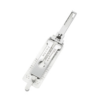 Nouveauté TOY2014 Ign Lishi 2 en 1 Ensemble de crochetage de serrures Outil manuel Adapté au décodeur Ouvre-serrures Lishi Outils de serrurier pour véhicule