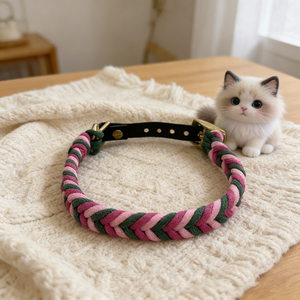 <span class=keywords><strong>Collar</strong></span> de Perro de Cuero Ajustable y Desmontable con Etiqueta de Identificación, Personalizado, de Lujo, Moderno, Impermeable, Ecológico y Silencioso, 2026 - Product Image 1