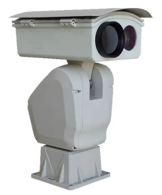 Camera Thermal High Definition 4.2km Long Range Intelligent Dual Sensor PTZ Thermal Imaging Camera System For Transportation Monitoring