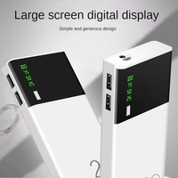 Batterie externe portable 20000 mAh avec logo OEM, chargeur mobile LED, sortie 10W – Cadeau idéal