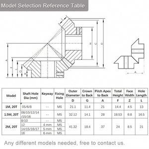 Engranaje cónico no estándar personalizado para sembradora manual Forma de espuela Nuevo componente de caja de cambios con núcleo de hierro y metal - Product Image 5