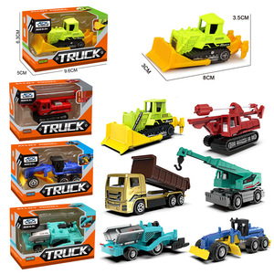 Modellino Auto in Lega 1:64, Veicolo da Costruzione in Metallo Scorrevole per il Trasporto, Giocattolo per Bambini - Product Image 3