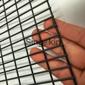 Tùy chỉnh 1x2 "1/2x1" tùy chỉnh bột màu đen/PVC tráng hàn dây lưới cho vẹt động vật lồng - Product Image 2