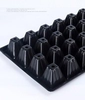 Plateau de Culture en Plastique pour Micro-Pousses et Semis, Vente en Gros, à 21, 32, 50, 72, 105, 128, 200 Alvéoles pour Serres et Pépinières