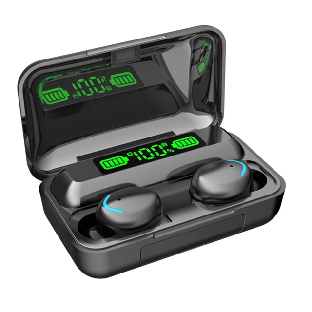 Hot Christmas Gift Touch Control 5.1 Stereo TWS True Wireless Earbuds Digital Display IPX3 Waterproof BT 5.3 Power Bank Charging