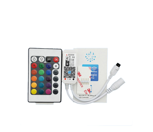 4Pin Wifi APP <strong>Light</strong> Module Professional 5v 28v Smart Wifi 24keys Remote IR Screen Rgb Led <strong>Controller</strong> Professional - Product Image 5