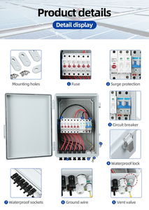 Солнечная коробка комбайнера <span class=keywords><strong>DC</strong></span> 1000 В с предохранителем SPD распределительное оборудование - Product Image 4