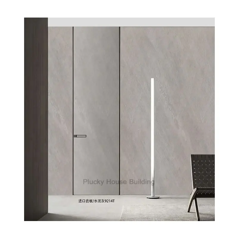 गर्म बिक्री अदृश्य काज frameless इंटीरियर लकड़ी के छिपा दरवाजा
