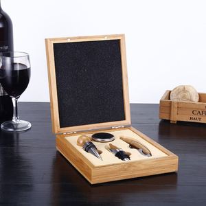 Ouvre-bouteille à vin en acier inoxydable avec couteau de hipster pour boîtes cadeaux en bois ou en cuir, construction métallique durable - Product Image 5